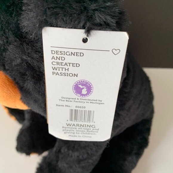 THE BEAR FACTORY 2001 PLUSH FOR THE PLANET 12" STUFFED BEAR 112022 - Picture 8 of 13